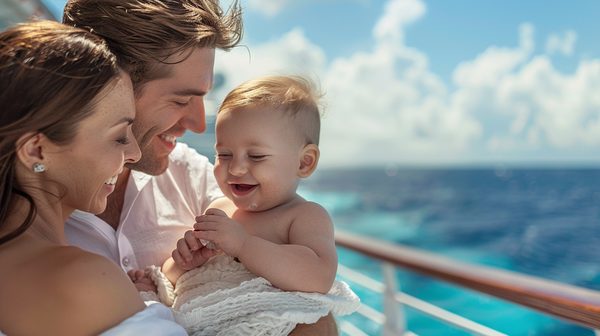 Croisière et bébé: guide pour des vacances sereines