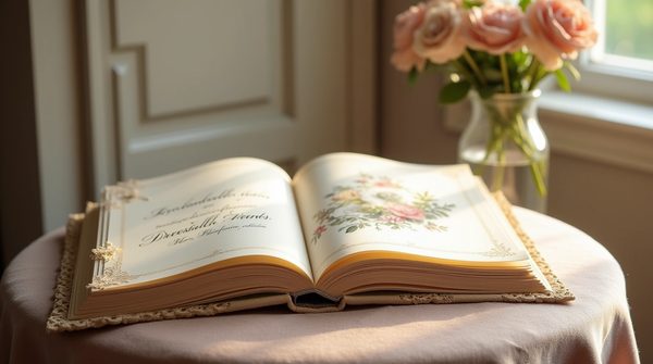Élégance et personnalisation : le livre d'or mariage idéal